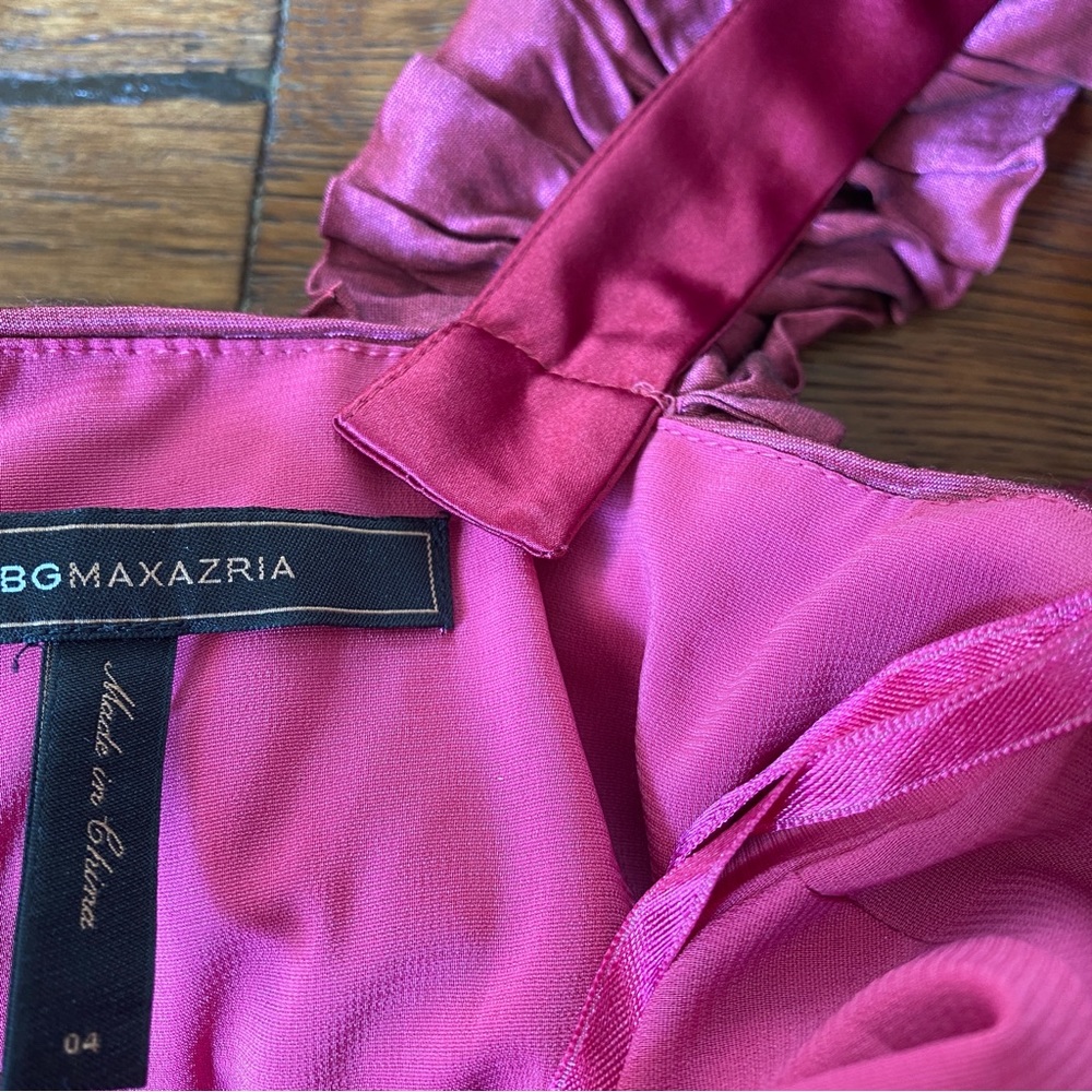 BCBGMAXAZRIA Silk Cocktail Dress - Picture 8 of 9